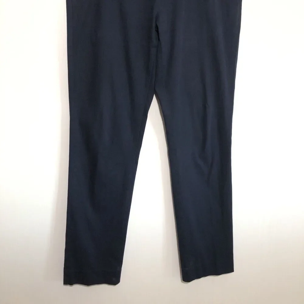 Banana Republic Pants Mens 34 W 34 L Blue Aiden Fit Chino Flat Front Preppy